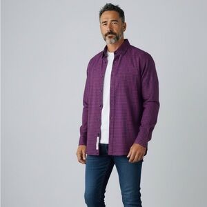 Joseph Abboud XL /  Red Check Shirt